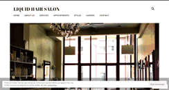 Desktop Screenshot of liquidsalon.net